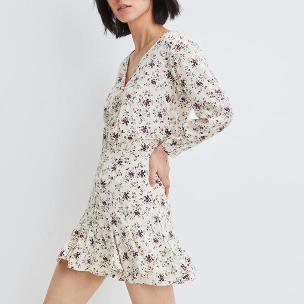 NWT - Veronica Beard Silk Riggins Dress - size 2 - Whitestone multi - Picture 3 of 9